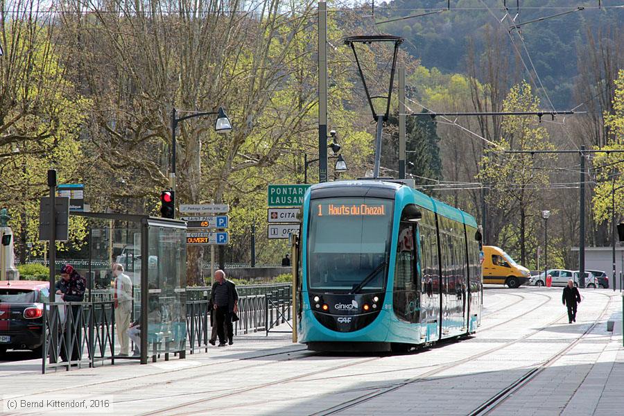 Straßenbahn Besançon - 813
/ Bild: besancon813_bk1604120058.jpg