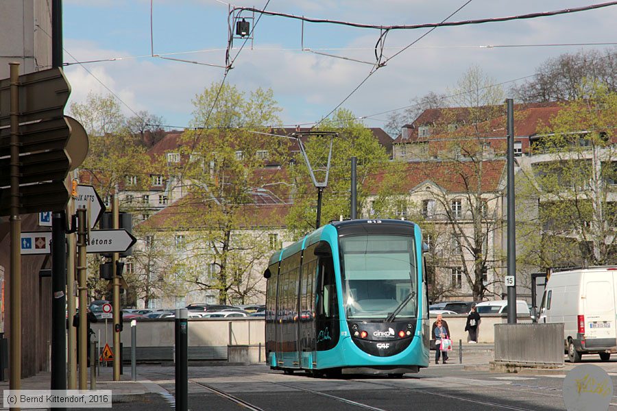 Straßenbahn Besançon - 813
/ Bild: besancon813_bk1604120061.jpg