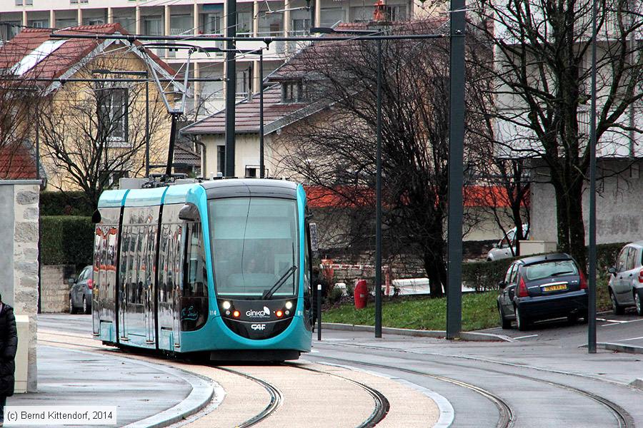 Straßenbahn Besançon - 814
/ Bild: besancon814_bk1412160138.jpg
