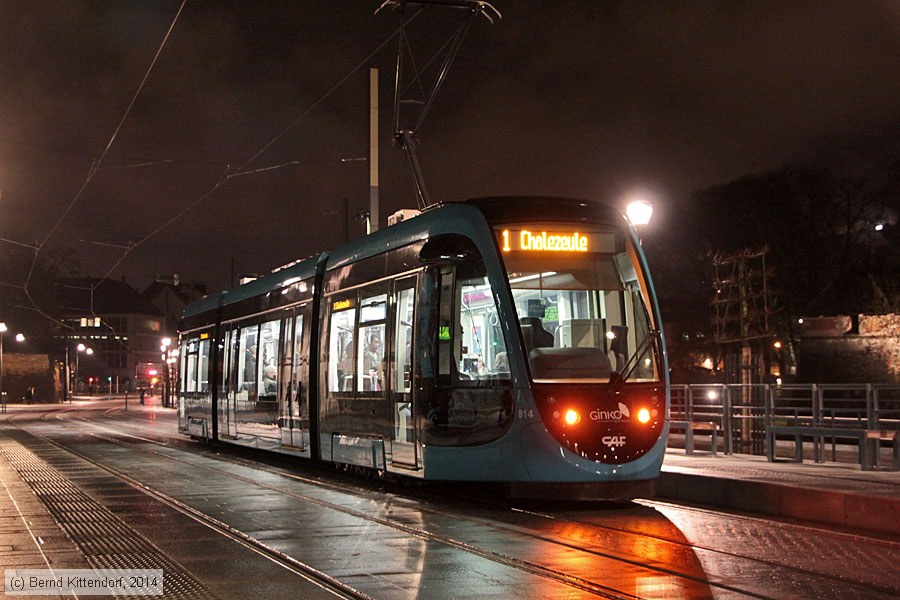 Straßenbahn Besançon - 814
/ Bild: besancon814_bk1412160228.jpg