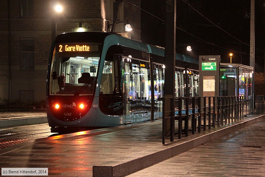 Straßenbahn Besançon - 815
/ Bild: besancon815_bk1412150099.jpg