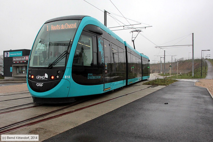 Straßenbahn Besançon - 818
/ Bild: besancon818_bk1412160037.jpg