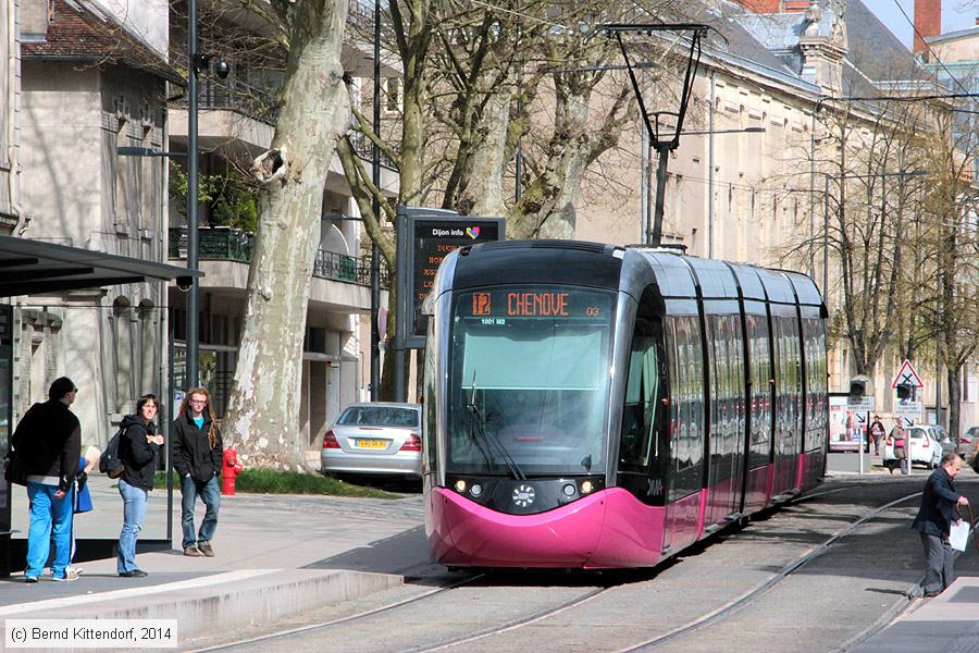 Straßenbahn Dijon - 1001
/ Bild: dijon1001_bk1404010258.jpg