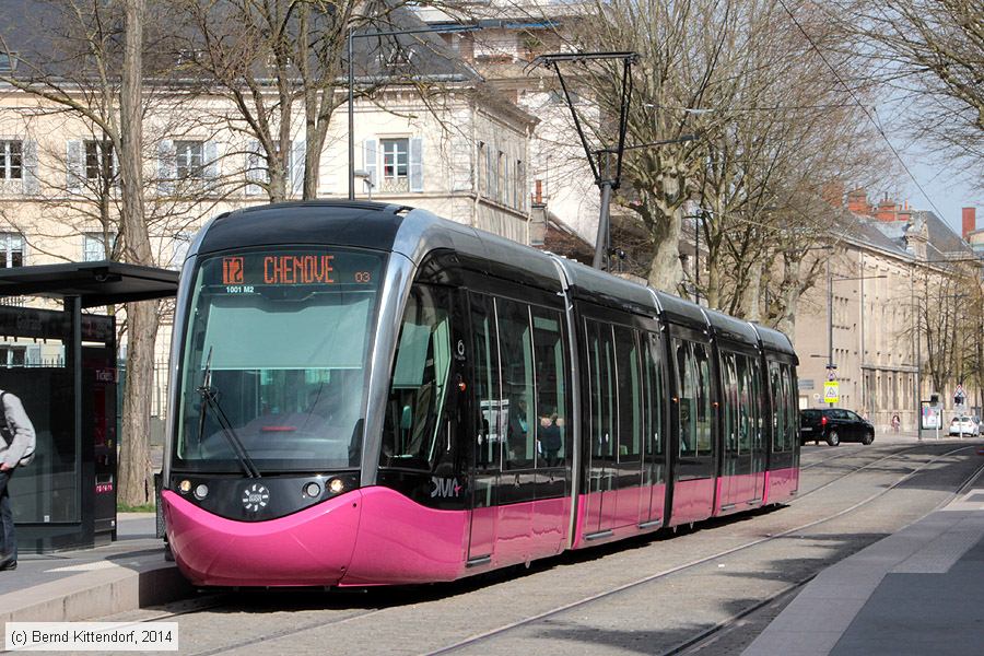 Straßenbahn Dijon - 1001
/ Bild: dijon1001_bk1404010261.jpg
