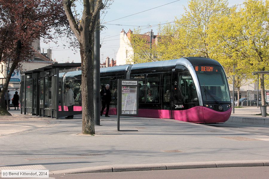 Straßenbahn Dijon - 1009
/ Bild: dijon1009_bk1404010043.jpg