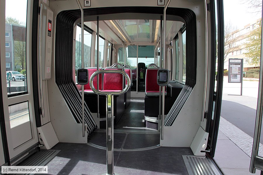 Straßenbahn Dijon - 1031 - Innenansicht
/ Bild: dijon1031_bk1404010196.jpg