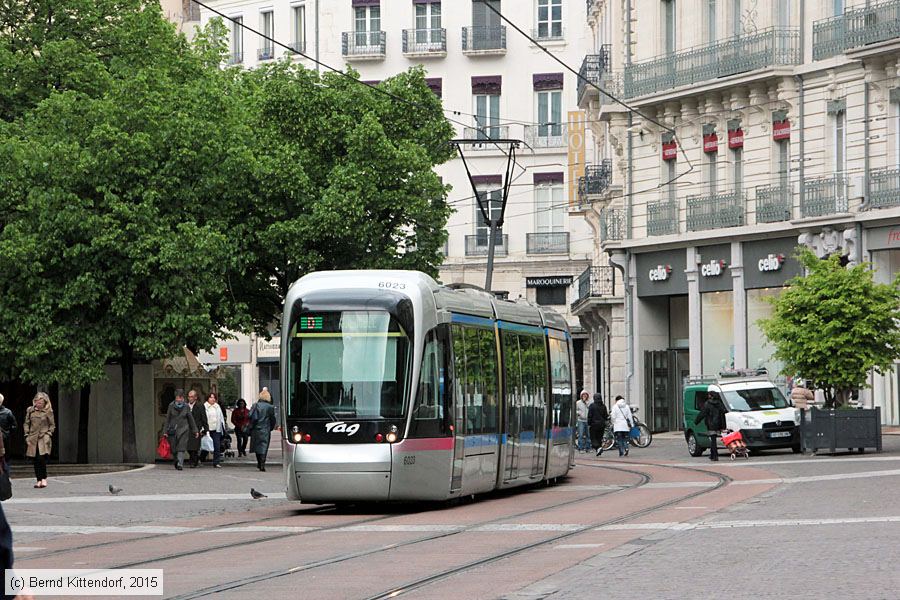 Stra&szlig;enbahn Grenoble - 6023
/ Bild: grenoble6023_bk1504280101.jpg