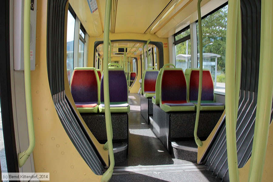 Stra&szlig;enbahn Grenoble - 6030 - Innenansicht
/ Bild: grenoble6030_bk1406280325.jpg