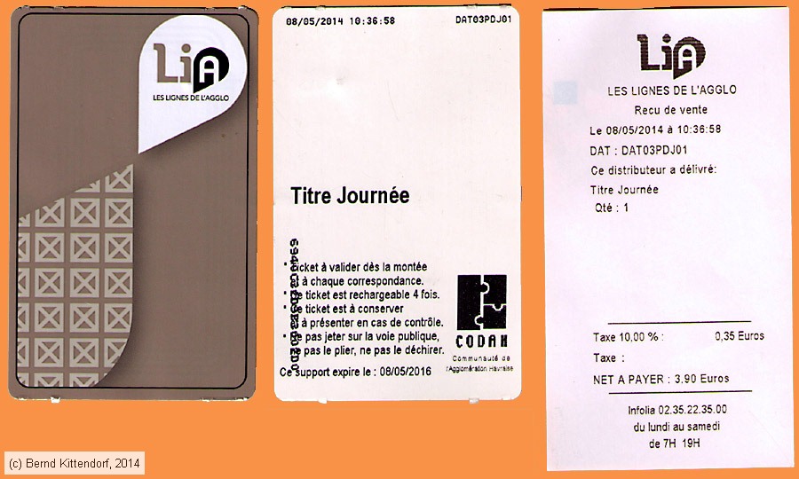 Le Havre - Lia - Fahrkarte
/ Bild: lehavre_fk201405081j.jpg Le Havre - Lia - Fahrkarte
/ Bild: lehavre_fk201405081j.jpg