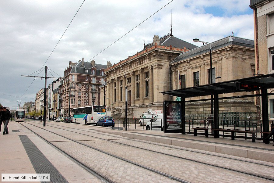 Straßenbahn Le Havre - Anlagen
/ Bild: lehavreanlagen_bk1405070125.jpg