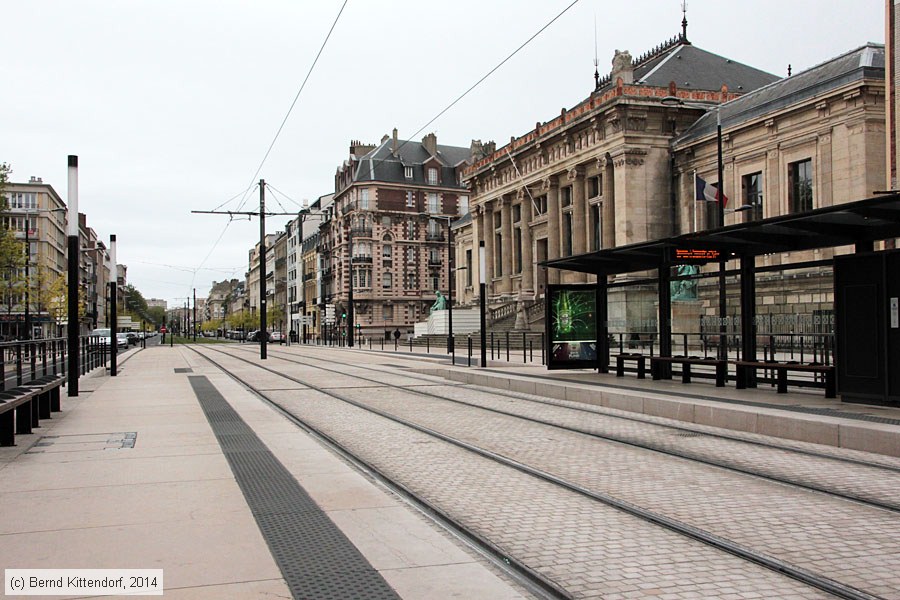 Stra&szlig;enbahn Le Havre - Anlagen
/ Bild: lehavreanlagen_bk1405080003.jpg