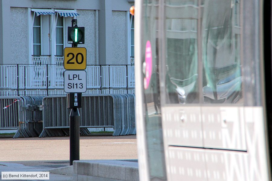 Stra&szlig;enbahn Le Havre - Anlagen
/ Bild: lehavreanlagen_bk1405090028.jpg