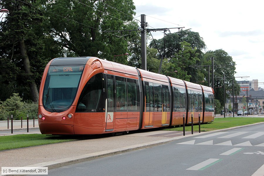 Straßenbahn Le Mans - 1017
/ Bild: lemans1017_bk1507220307.jpg