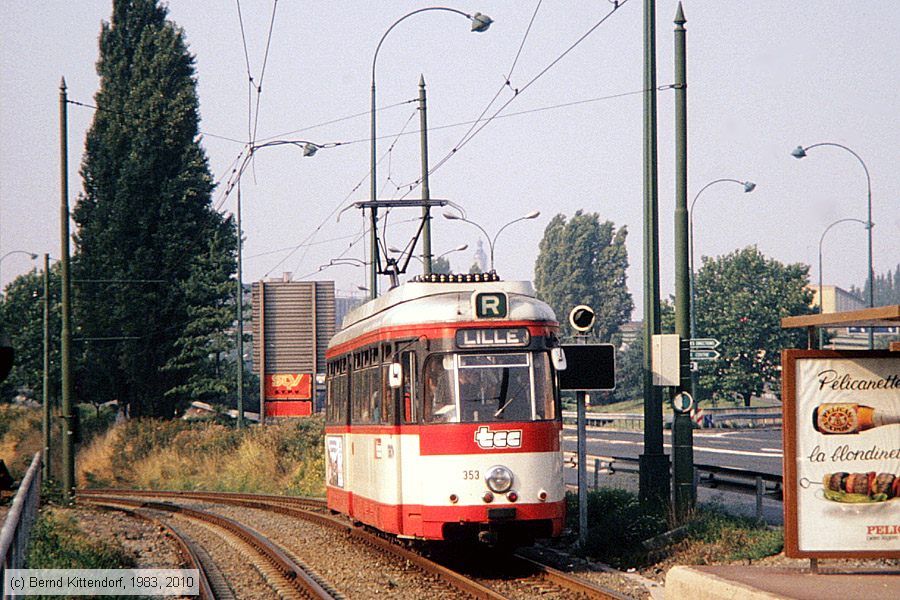 Straßenbahn Lille - 353
/ Bild: lille353_vb006425.jpg