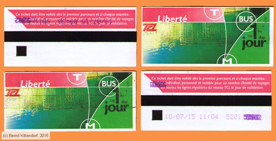 Lyon - TCL - Tageskarte
/ Bild: lyon_fk20150719tl1j4.jpg Lyon - TCL - Tageskarte
/ Bild: lyon_fk20150719tl1j4.jpg