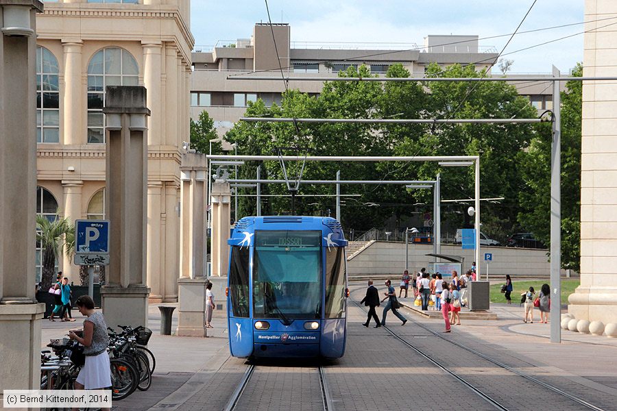 Straßenbahn Montpellier - 2016
/ Bild: montpellier2016_bk1406260301.jpg Straßenbahn Montpellier - 2016
/ Bild: montpellier2016_bk1406260301.jpg