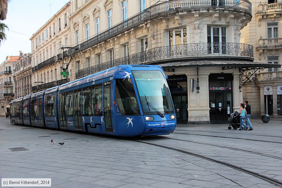 Straßenbahn Montpellier - 2023
/ Bild: montpellier2023_bk1406250450.jpg Straßenbahn Montpellier - 2023
/ Bild: montpellier2023_bk1406250450.jpg