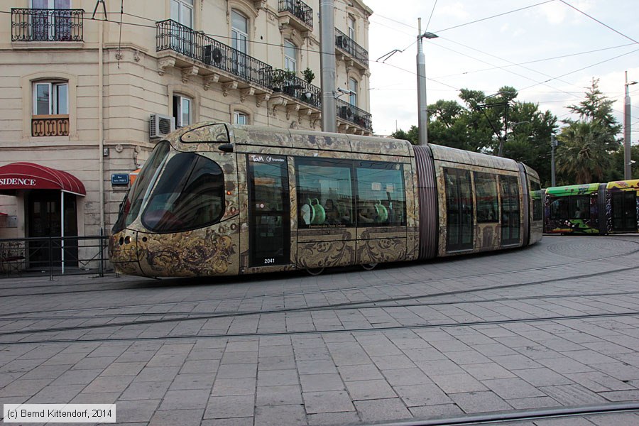 Stra&szlig;enbahn Montpellier - 2041
/ Bild: montpellier2041_bk1406250513.jpg