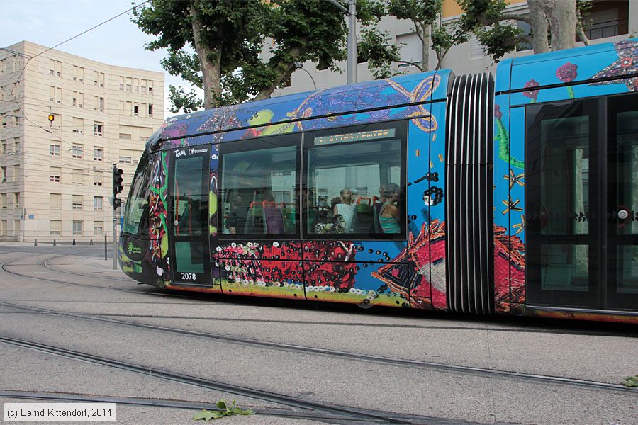 Straßenbahn Montpellier - 2078
/ Bild: montpellier2078_bk1406240270.jpg Straßenbahn Montpellier - 2078
/ Bild: montpellier2078_bk1406240270.jpg