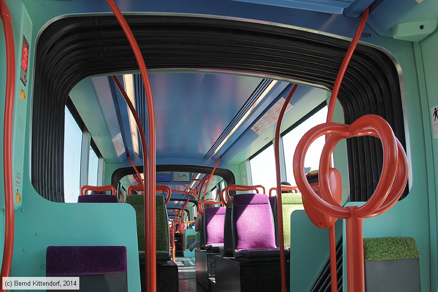 Straßenbahn Montpellier - 2089 - Innenansicht
/ Bild: montpellier2089_bk1406270029.jpg