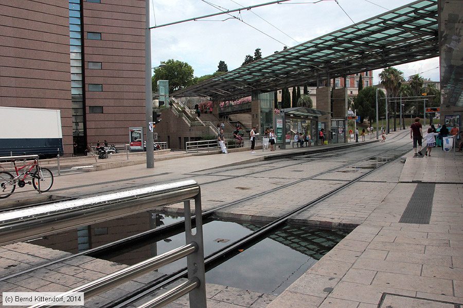 Straßenbahn Montpellier - Anlagen
/ Bild: montpellieranlagen_bk1406250355.jpg