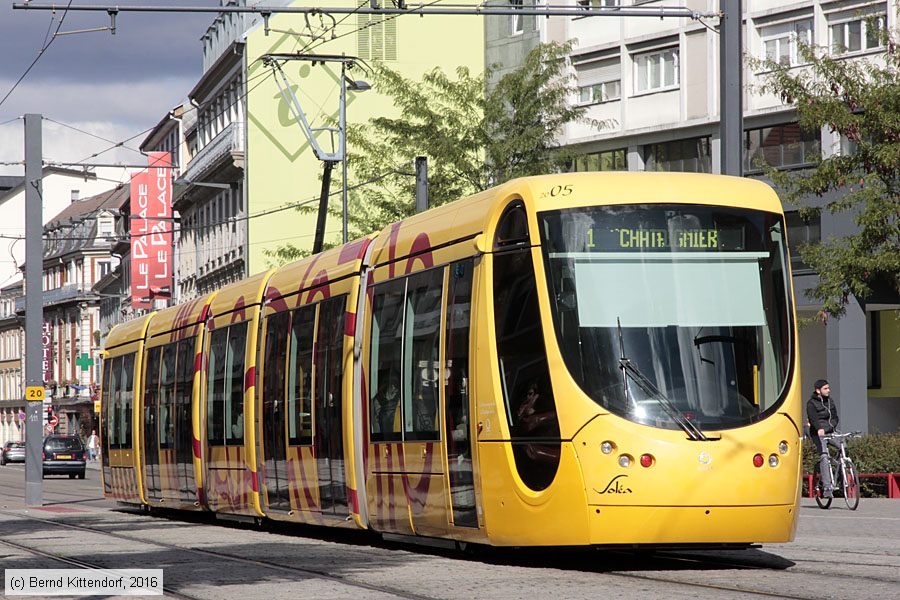 Stra&szlig;enbahn Mulhouse - 2005
/ Bild: mulhouse2005_bk1610030100.jpg