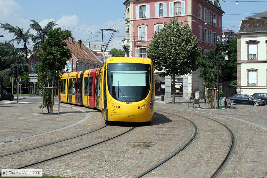 Straßenbahn Mulhouse - 2007
/ Bild: mulhouse2007_cw0706090168.jpg