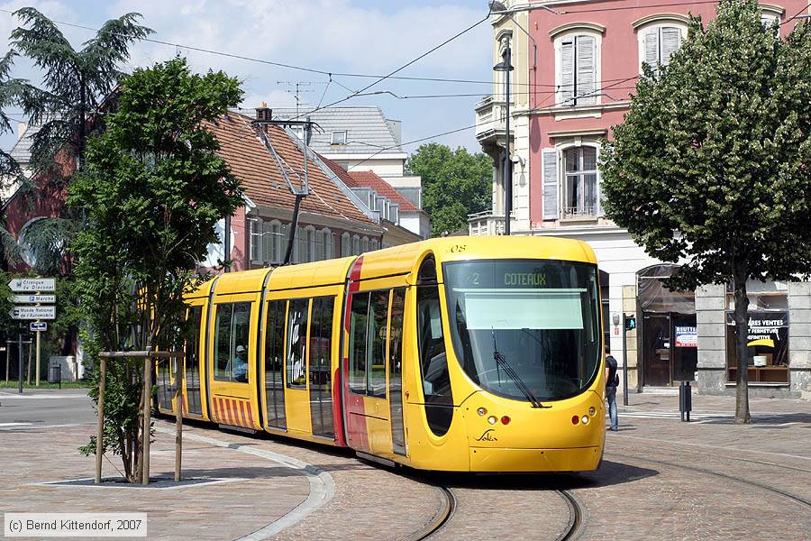 Straßenbahn Mulhouse - 2008
/ Bild: mulhouse2008_bk0706090167.jpg