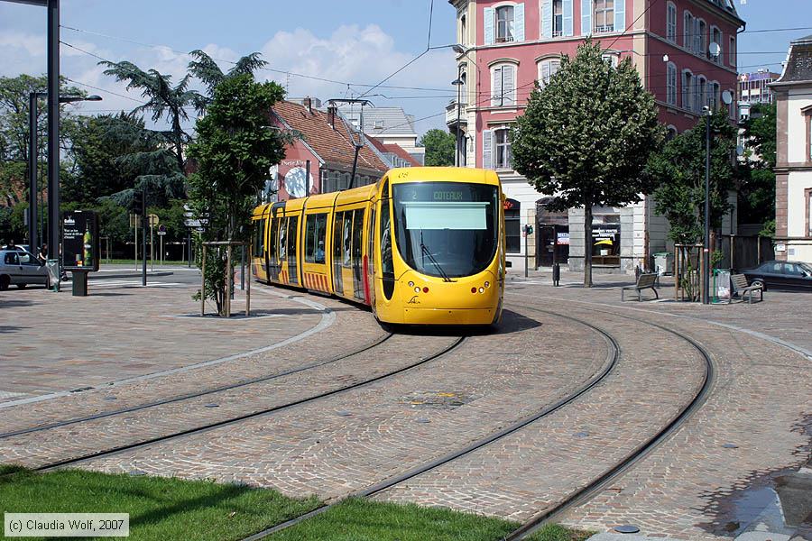 Straßenbahn Mulhouse - 2008
/ Bild: mulhouse2008_cw0706090158.jpg Straßenbahn Mulhouse - 2008
/ Bild: mulhouse2008_cw0706090158.jpg