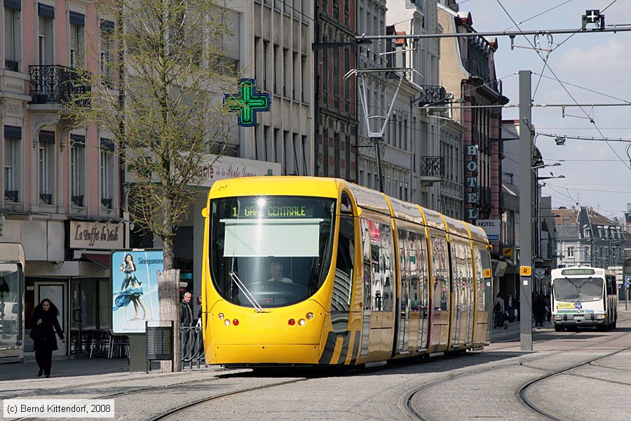 Straßenbahn Mulhouse - 2019
/ Bild: mulhouse2019_bk0803290131.jpg Straßenbahn Mulhouse - 2019
/ Bild: mulhouse2019_bk0803290131.jpg