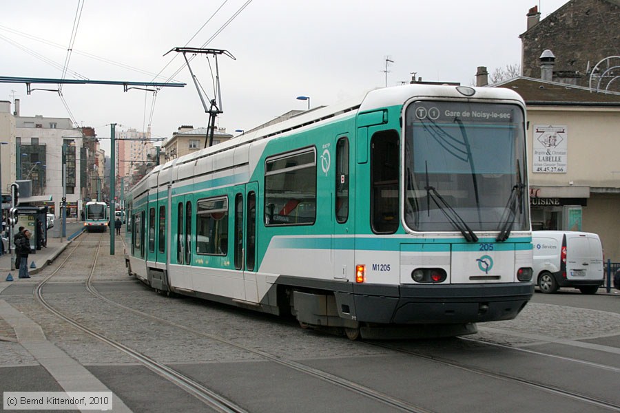 Straßenbahn Paris - 205
/ Bild: paris205_bk1001190214.jpg