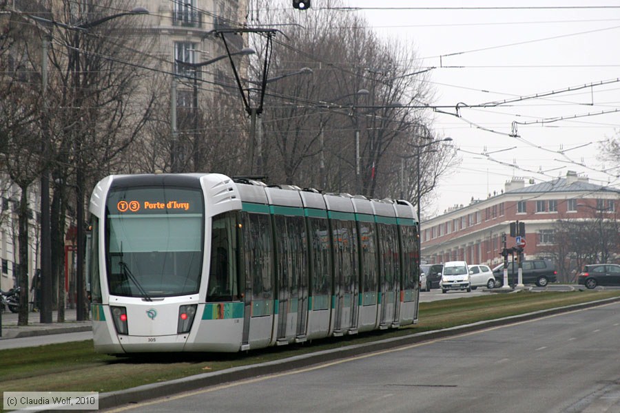 Straßenbahn Paris - 305
/ Bild: paris305_cw1001180029.jpg