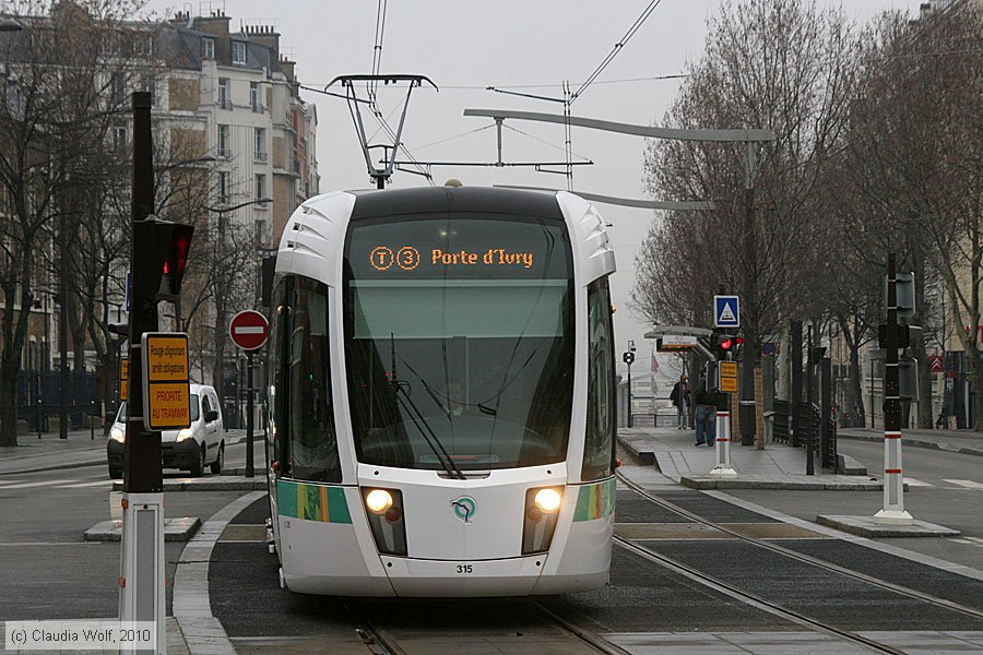 Straßenbahn Paris - 315
/ Bild: paris315_cw1001180013.jpg