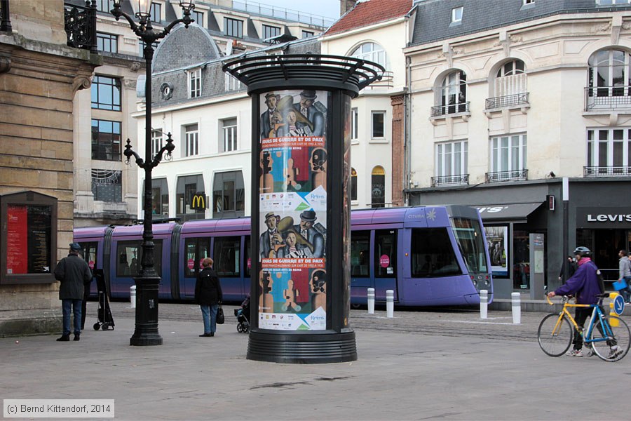 Straßenbahn Reims - 104
/ Bild: reims104_bk1411060144.jpg