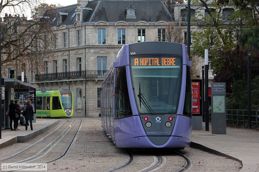 Straßenbahn Reims - 104
/ Bild: reims104_bk1411060195.jpg