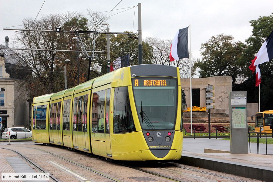 Straßenbahn Reims - 115
/ Bild: reims115_bk1411070077.jpg