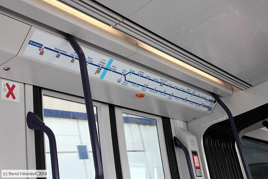 Straßenbahn Rouen - 844 - Innenansicht
/ Bild: rouen844_bk1405110107.jpg