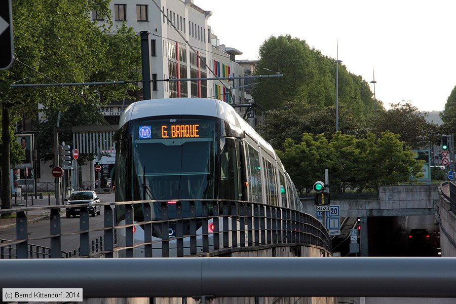 Straßenbahn Rouen - 856
/ Bild: rouen856_bk1405110222.jpg Straßenbahn Rouen - 856
/ Bild: rouen856_bk1405110222.jpg