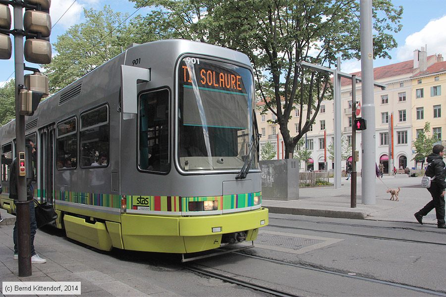 Straßenbahn Saint-Étienne - 901
/ Bild: saintetienne901_bk1404280255.jpg