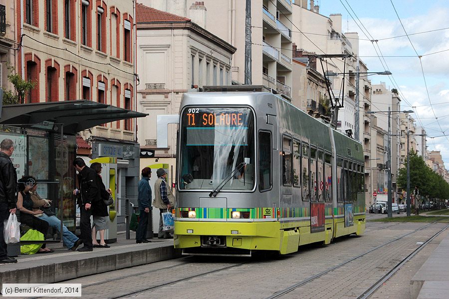 Straßenbahn Saint-Étienne - 902
/ Bild: saintetienne902_bk1404280227.jpg