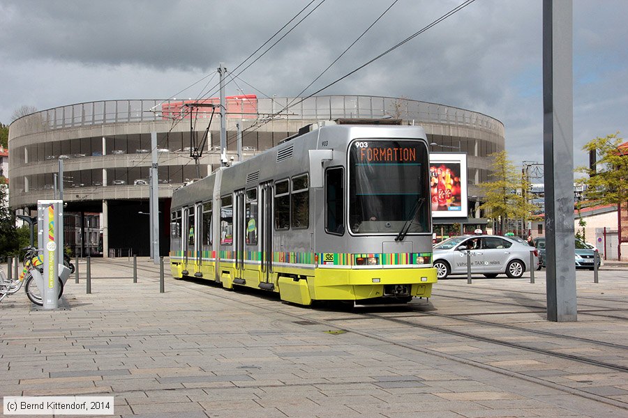 Straßenbahn Saint-Étienne - 903
/ Bild: saintetienne903_bk1404280151.jpg