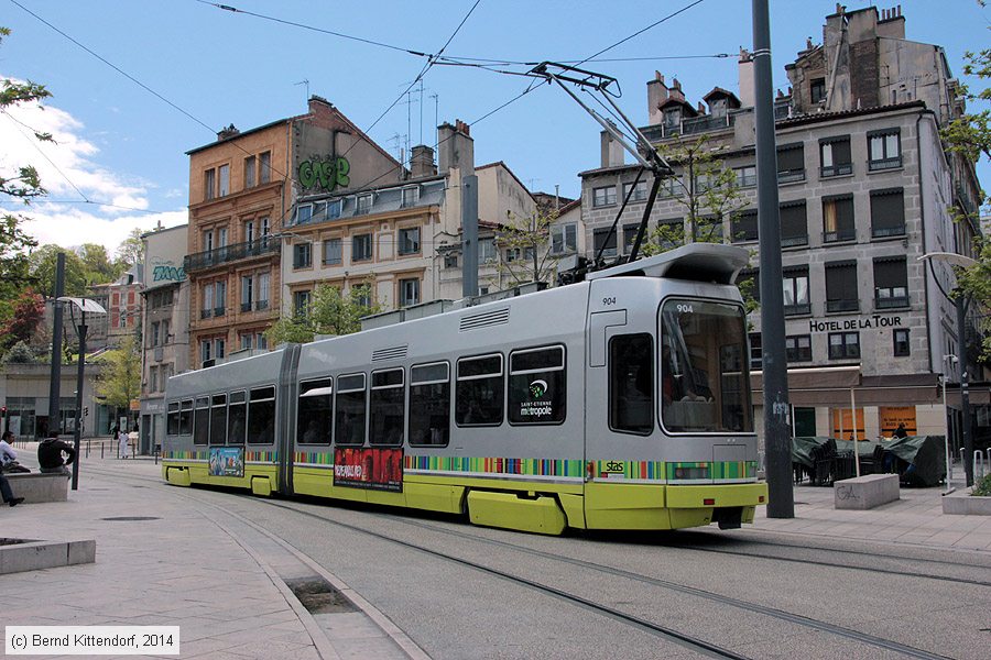 Straßenbahn Saint-Étienne - 904
/ Bild: saintetienne904_bk1404280300.jpg