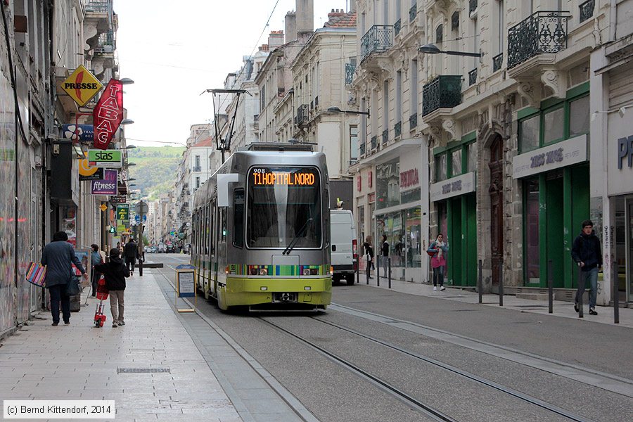 Straßenbahn Saint-Étienne - 908
/ Bild: saintetienne908_bk1404280322.jpg