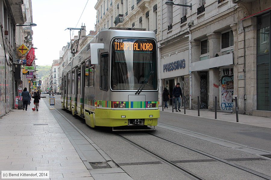 Straßenbahn Saint-Étienne - 908
/ Bild: saintetienne908_bk1404280323.jpg
