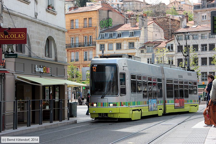 Straßenbahn Saint-Étienne - 909
/ Bild: saintetienne909_bk1404280289.jpg