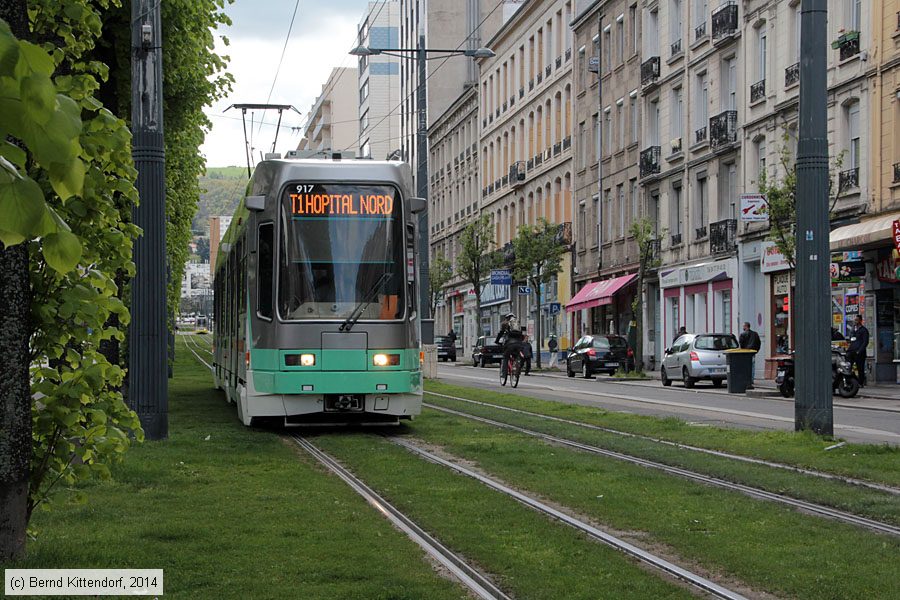 Straßenbahn Saint-Étienne - 917
/ Bild: saintetienne917_bk1404280237.jpg