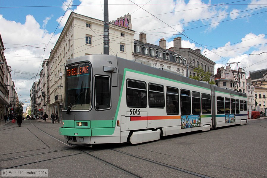 Straßenbahn Saint-Étienne - 918
/ Bild: saintetienne918_bk1404280310.jpg