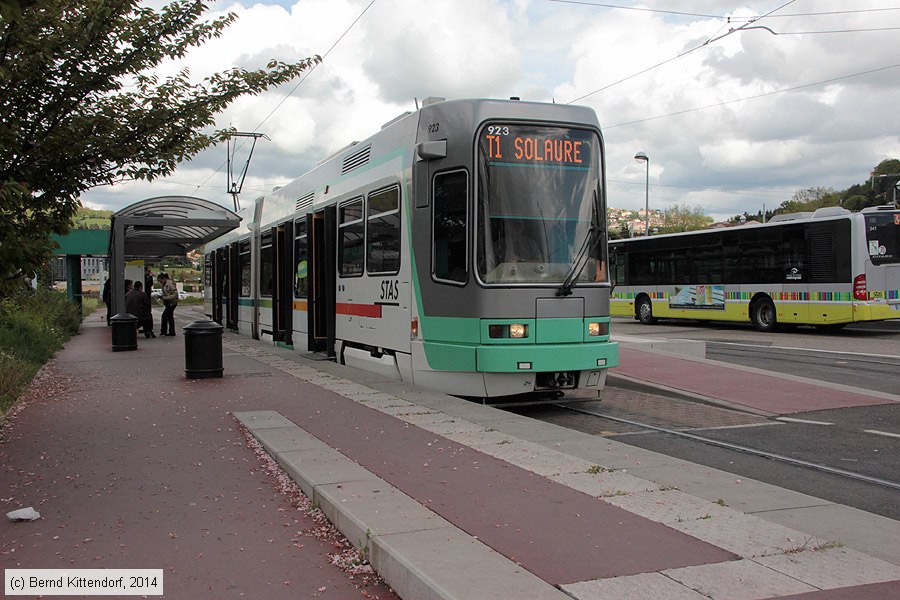 Stra&szlig;enbahn Saint-&Eacute;tienne - 923
/ Bild: saintetienne923_bk1404280354.jpg