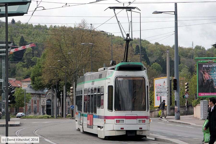 Straßenbahn Saint-Étienne - 927
/ Bild: saintetienne927_bk1404280199.jpg