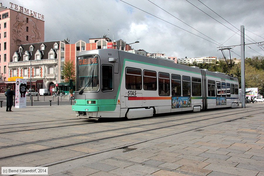 Straßenbahn Saint-Étienne - 931
/ Bild: saintetienne931_bk1404280123.jpg